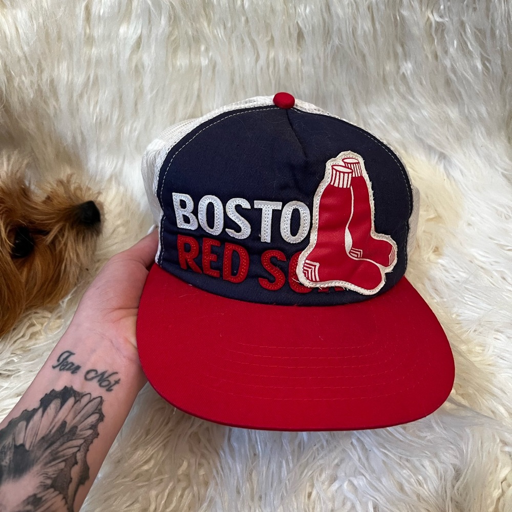 🌹Vintage Red Sox FlatCap SnapBack